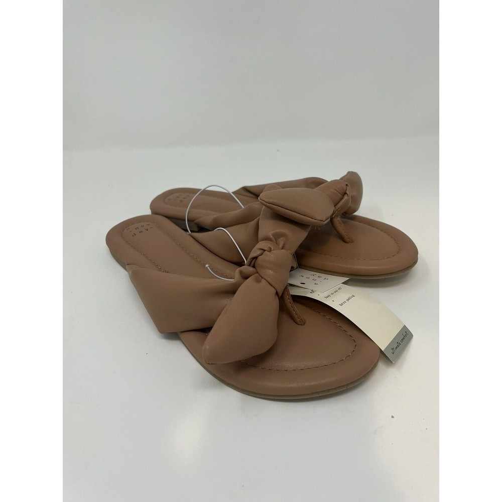 A New Day Women's Slide Sandals Thong Size 9 Ultimate Comfort
